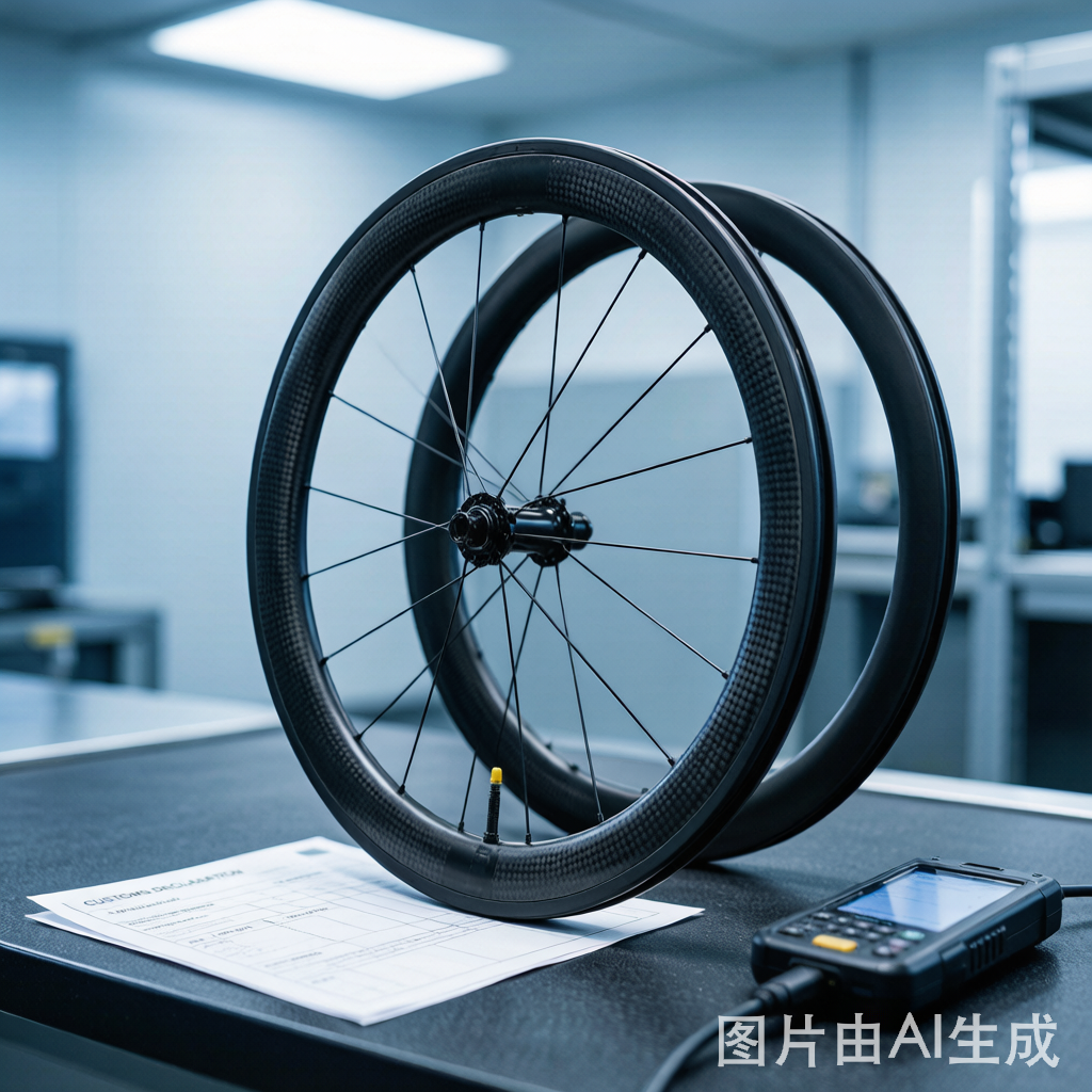 迪拜手工定制的意大利小牛皮公文包在海关查验台上展示，皮质细腻